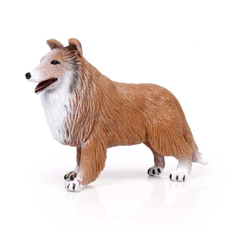 Детская модель для моделирования диких животных колли собака детские