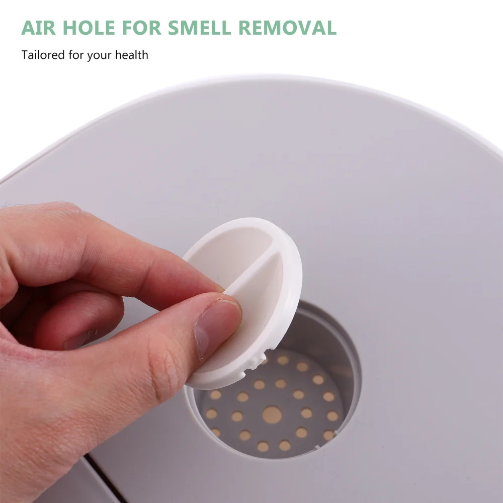 

UPKOCH Rice Storage Box Dust-proof Moisture-proof Cereal Flour Storage Container 10KG Storage Bin (Grey)