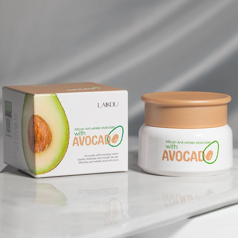 

Laikou Avocado Day Creams Korean Cosmetic Deep Moisturizing Face Cream Hydrating Anti Wrinkle Whitening Lift Esseence Skin Care