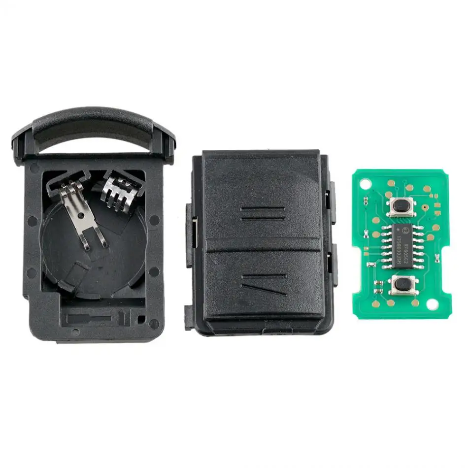 Дистанционный Автомобильный ключ для замены 433 МГц 2 кнопки + чип ID40 и лезвие YM28