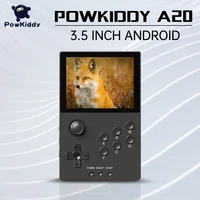 powkiddy a20 handheld game console s905d3 chip 3 5 full fit ips screen childrens gifts support switch android native system
