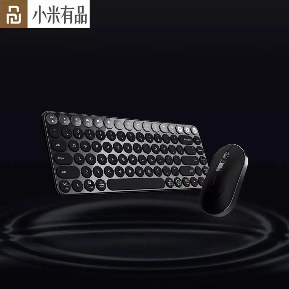 

Youpin MIWU Elite Series Keyboard And Mouse Set Meeting Silent Keyboard AI Voice Keyboard Voice Dual Mic + Noise Reduction Chip