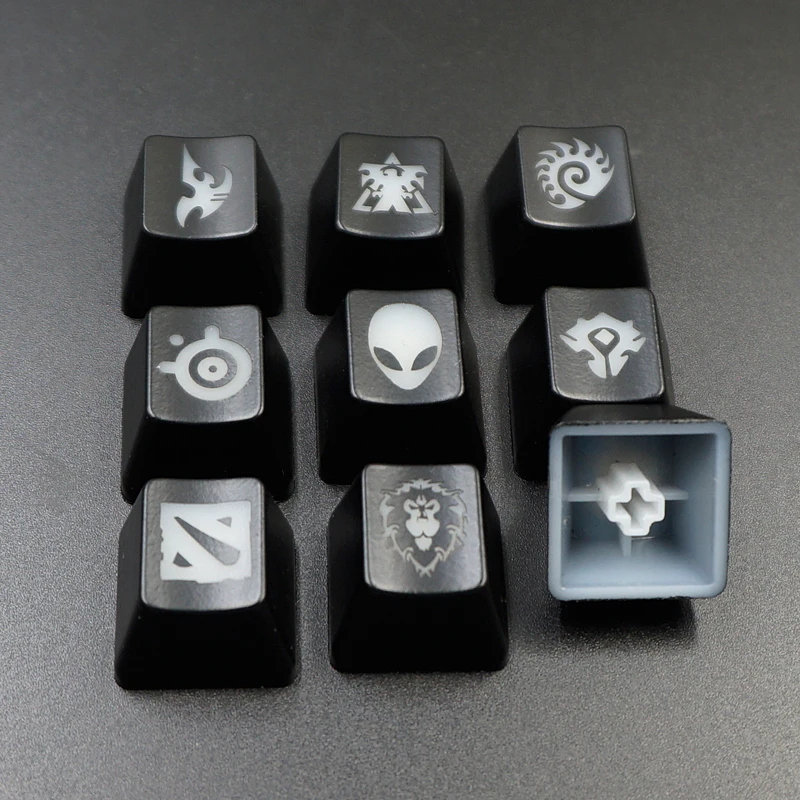 1 шт. прозрачная механическая клавиатура с подсветкой | Компьютеры и офис