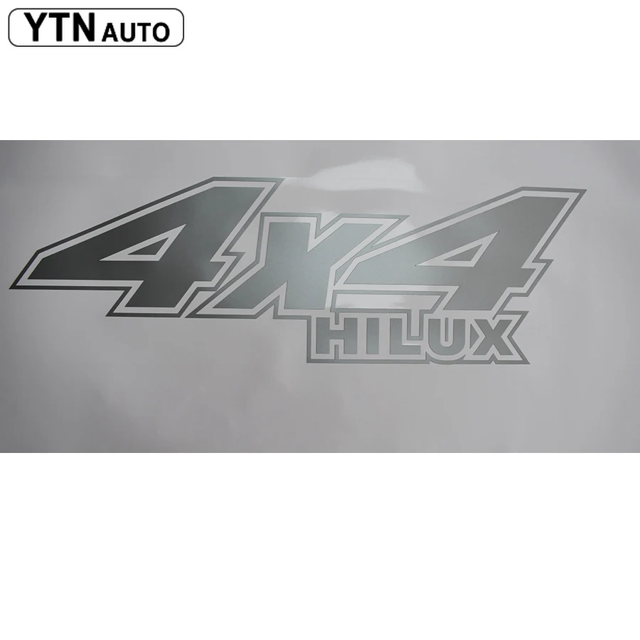 Бесплатная доставка автомобильные наклейки 1 шт. внедорожник Hilux 4x4 боковой