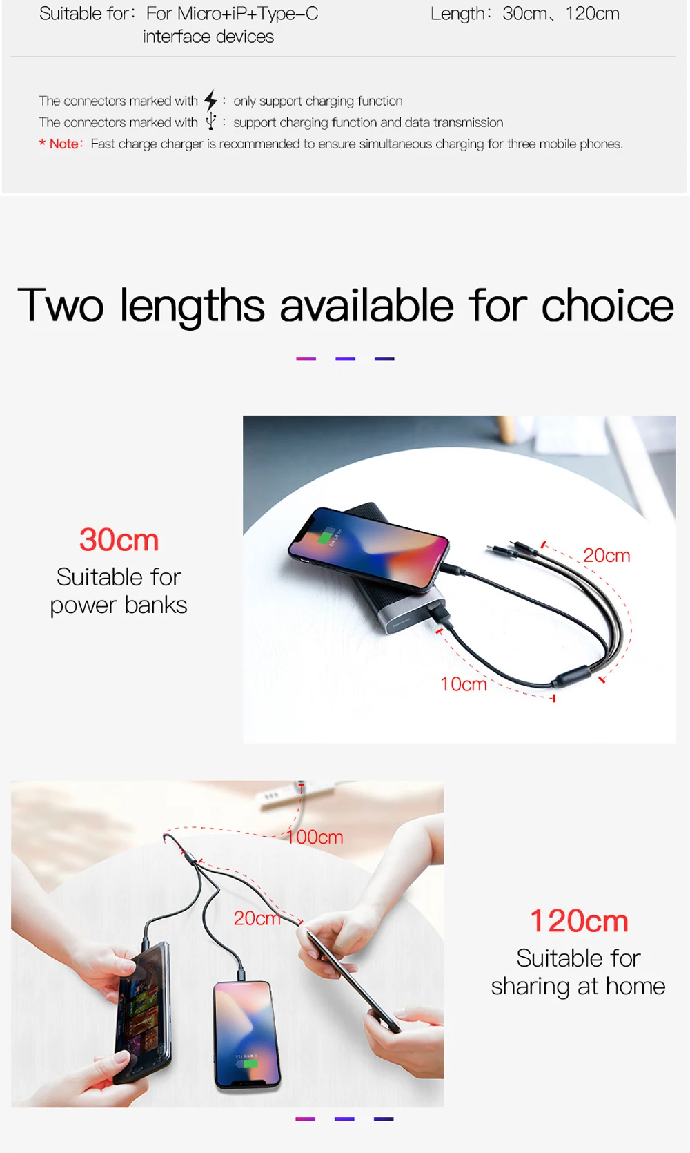 FBYEG 3 в 1 USB кабель для мобильного телефона Micro usb type C кабель зарядного устройства для iPhone XR XS Max X huawei шнур для быстрой зарядки данных