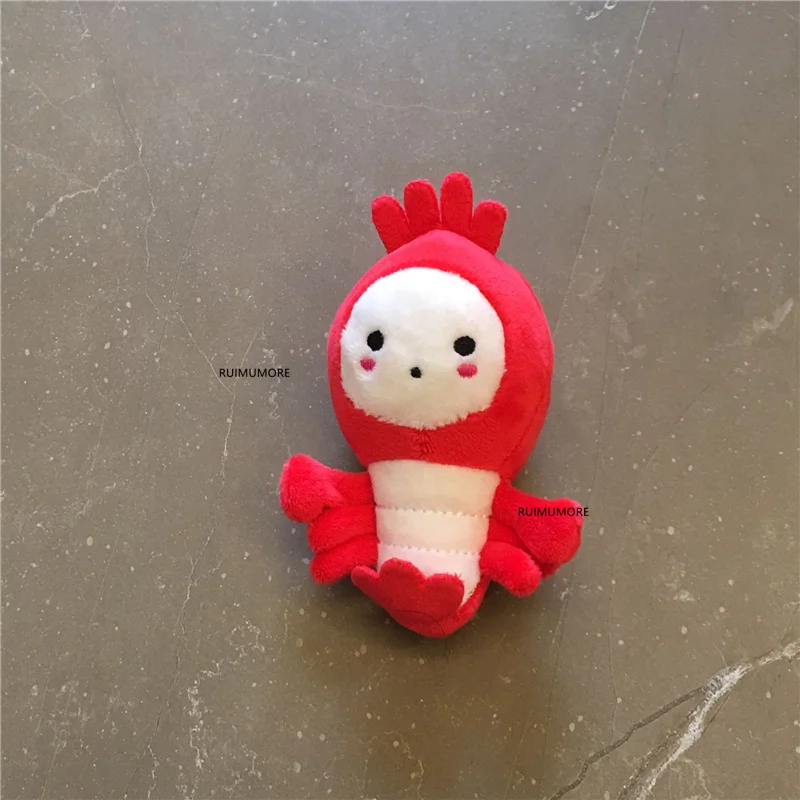 100 шт. оптом около 10 см Крабом плюшевые игрушки мягкие животные брелок для ключей