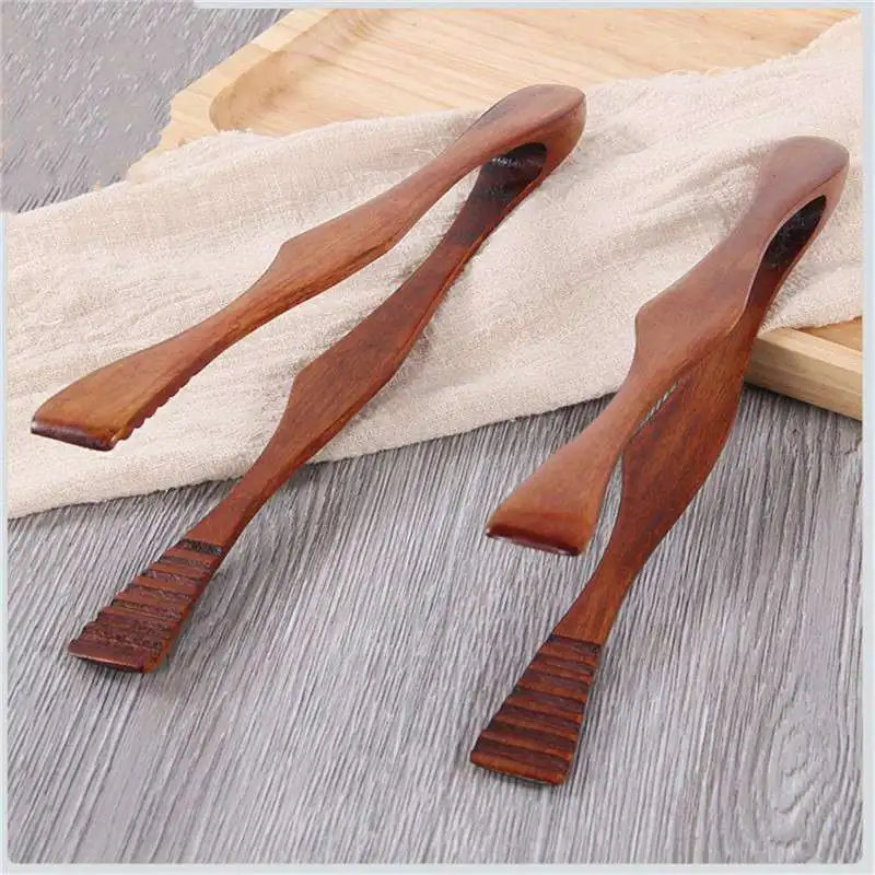 

Kitchenware Woodiness Wooden clip Dessert Clip Clamp Food Tong Toast Rack Multipurpose Sharing Clip Kitchen Supplies