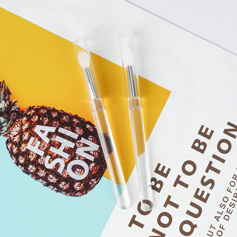 2 шт. Многофункциональные Силиконовые кисти для губ с пылезащитной крышкой |