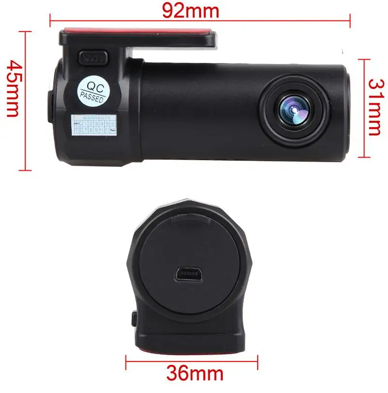 Автомобильный видеорегистратор FC106 Smart WiFi dvr 5MP камера 170 градусов беспроводной 1080P