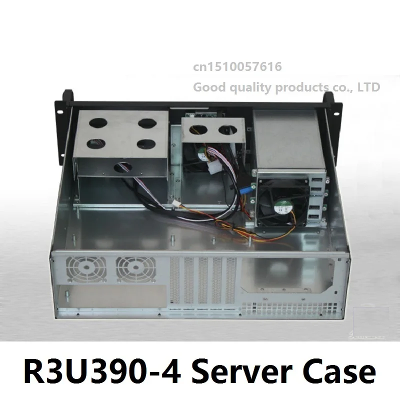 R3U390 4 ITX материнская плата горячий подключение USB3.0 ЖК дисплей 3U чехол для сервера