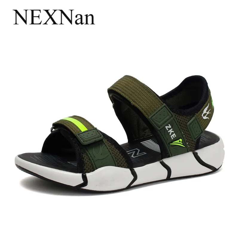 NEXNan/летние сандалии для мальчиков Детская обувь Детские Обувь девочек Дышащие