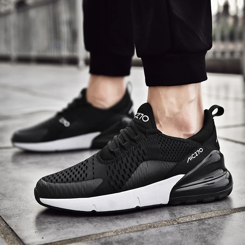Мужские кроссовки для бега, дышащие, zapatillas hombre, 270, пара, кроссовки для фитнеса, женские, с воздушной подушкой, кроссовки для спорта на открытом воздухе