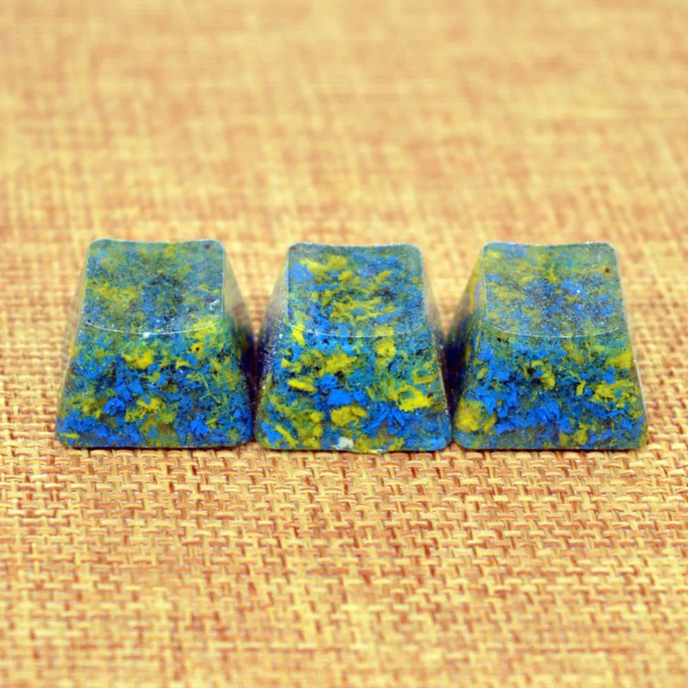 DIY Ручная подсветка колпачок для ключа из смолы вишневого переключателя