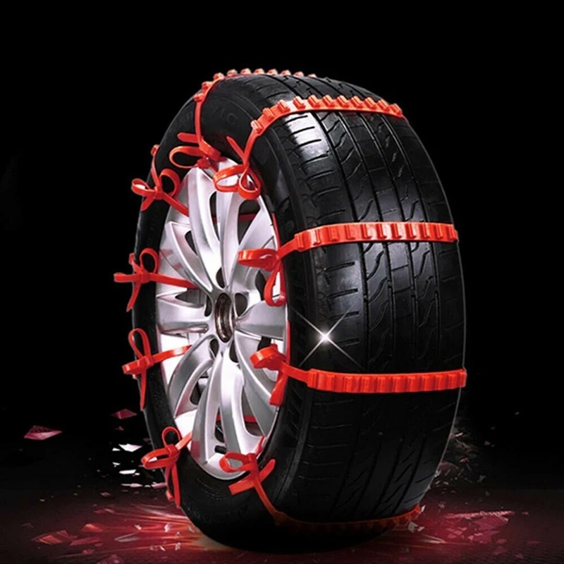 

1Pcs Car Universal Mini Winter Tires Wheels Snow Chains Car-Styling Anti-Skid Autocross Outdoor Car Accessories