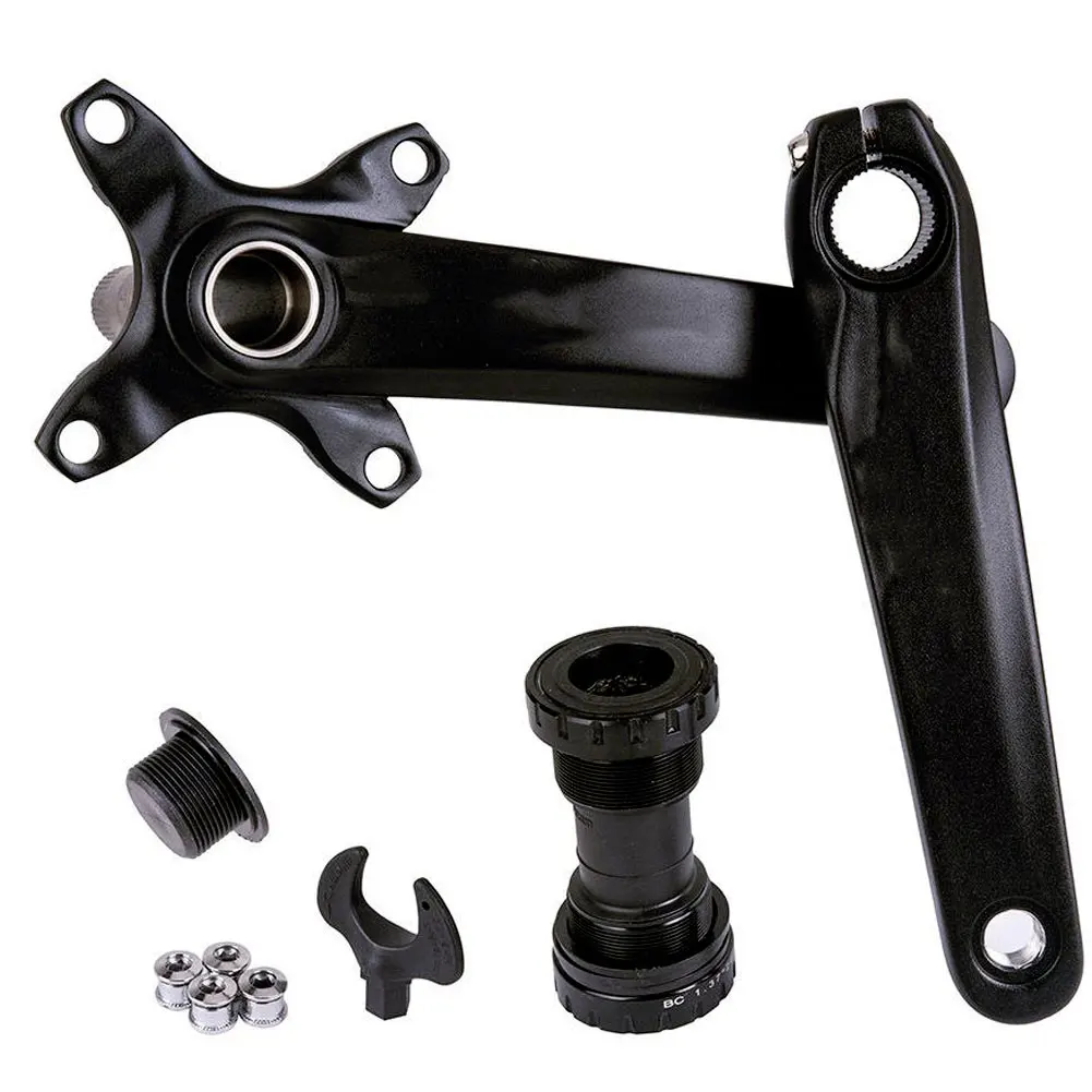 

104BCD MTB Bike Crankset Aluminum Alloy With Bottom Bicycle Crankset MTB Crank Bike Accessories Sprocket With Bottom Bracket