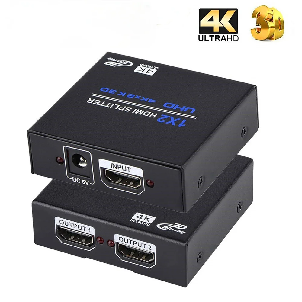 

HDMI-compatible splitter 1 / 2 HDMI-compatible switcher 1 / 2 in 2 out HDMI-compatible splitter 1 / 2 4k60hz