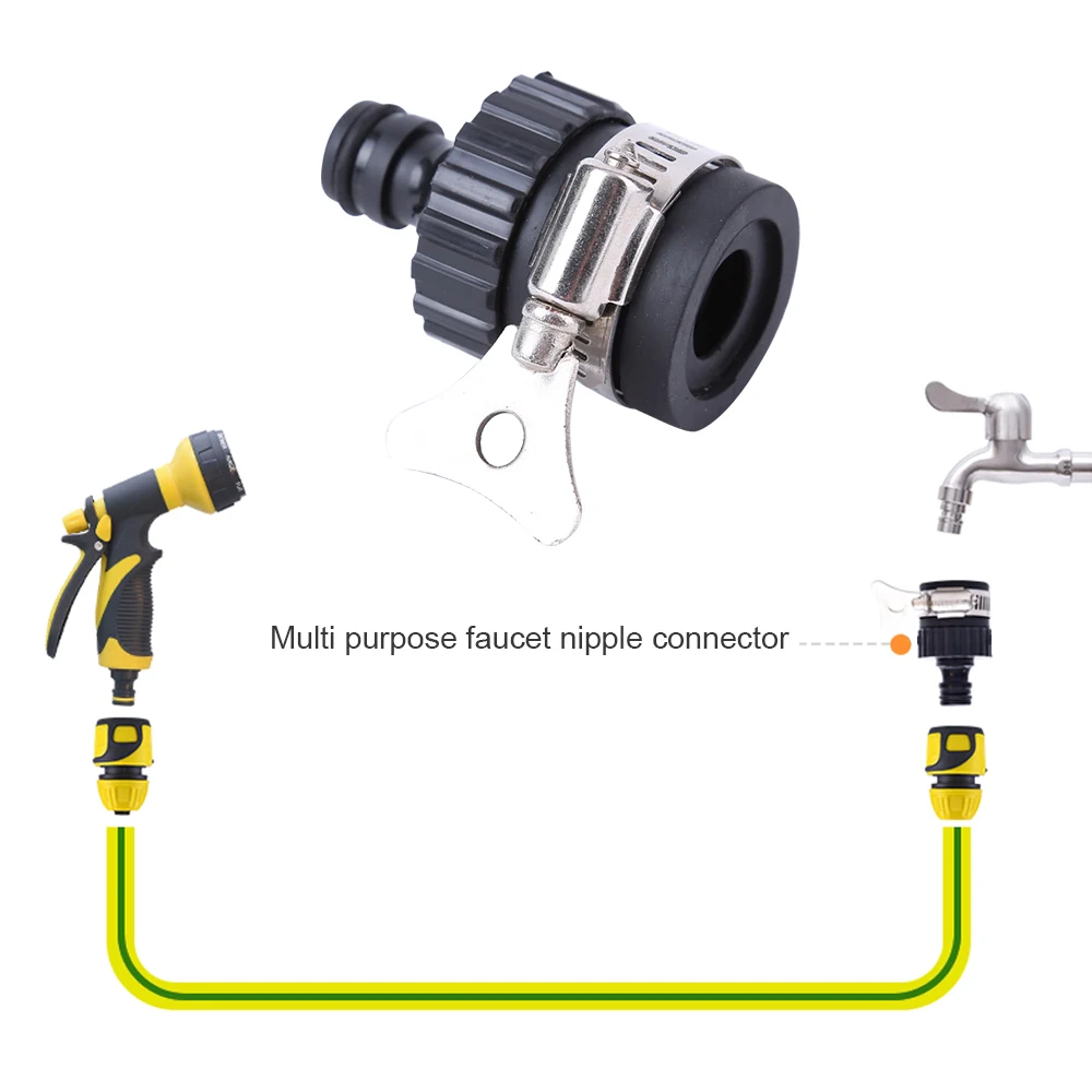 1 шт. Универсальный переходник для водопроводного крана с резьбой 1/2