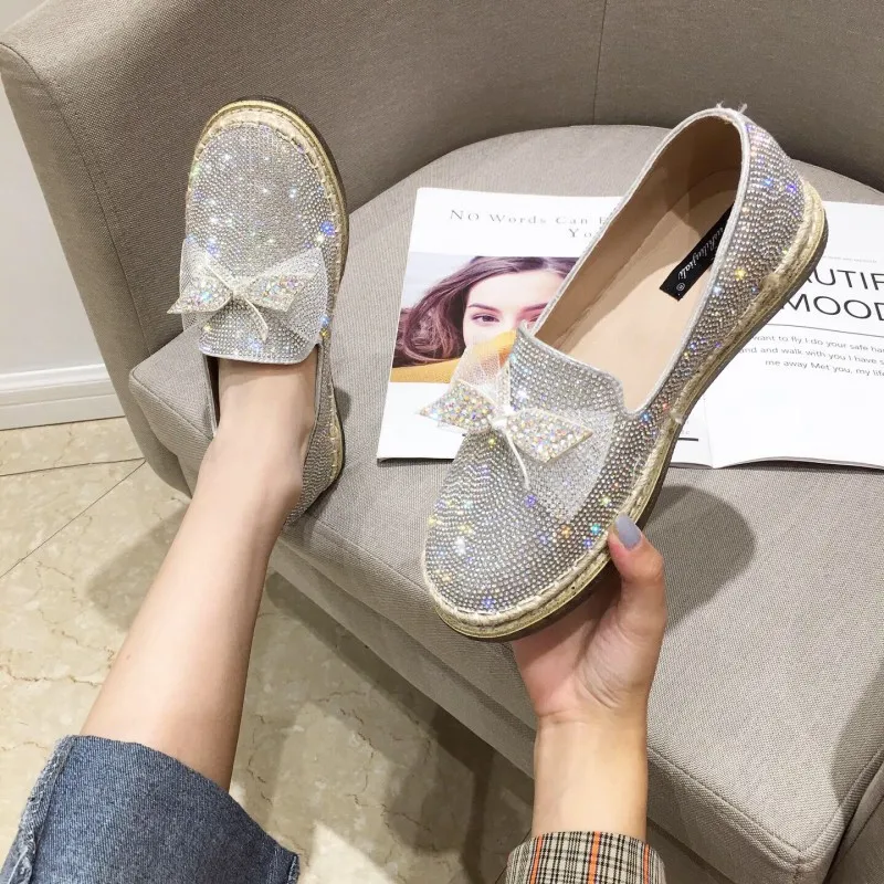 

Эспадрильи женские с круглым носком, на пеньковой подошве