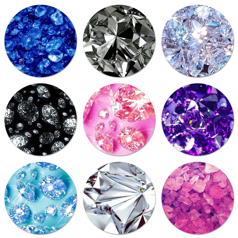 58mm Crystal Diamond design Kitchen Home Decor Refrigerator Magnet Bottle Opener Beer Coke
