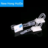 adjustable cable clamps environmental protection screw holes adhesive wiring accessories tie mounts