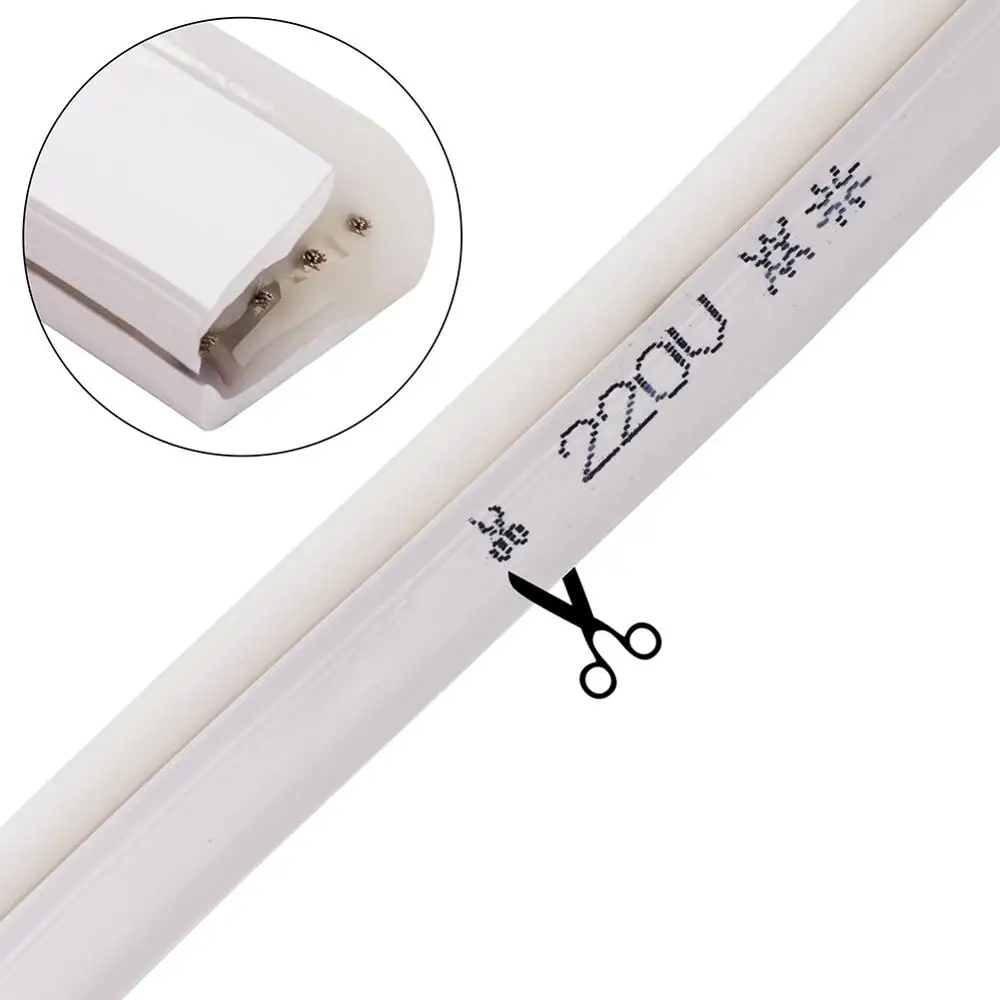 

Neon Led Strip Light Bleutooth Control RGB Music 220V 5050 White 1m 10m 100m Waterproof Flexible LED Rope Lights Home Decoration