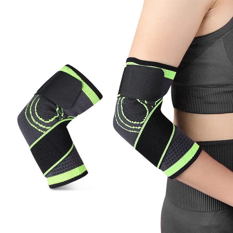 

Breathable Bandage Compression Sleeve Elbow Pad Brace Support Protector for Weightlifting Arthritis Volleyball Tennis Arm Brace