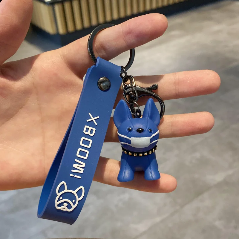 Брелок для ключей в стиле французского панка ювелирный брелок из искусственной