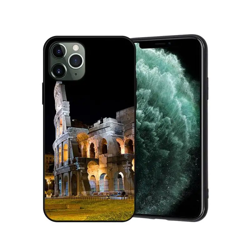 

Colosseum case coque fundas for iphone 11 PRO MAX X XS XR 4S 5S 6S 7 8 PLUS SE 2020 cases cover