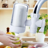 unique tap water purifier kitchen faucet ceramic percolator adapter multiple filtration rust bacteria removal replacement filter