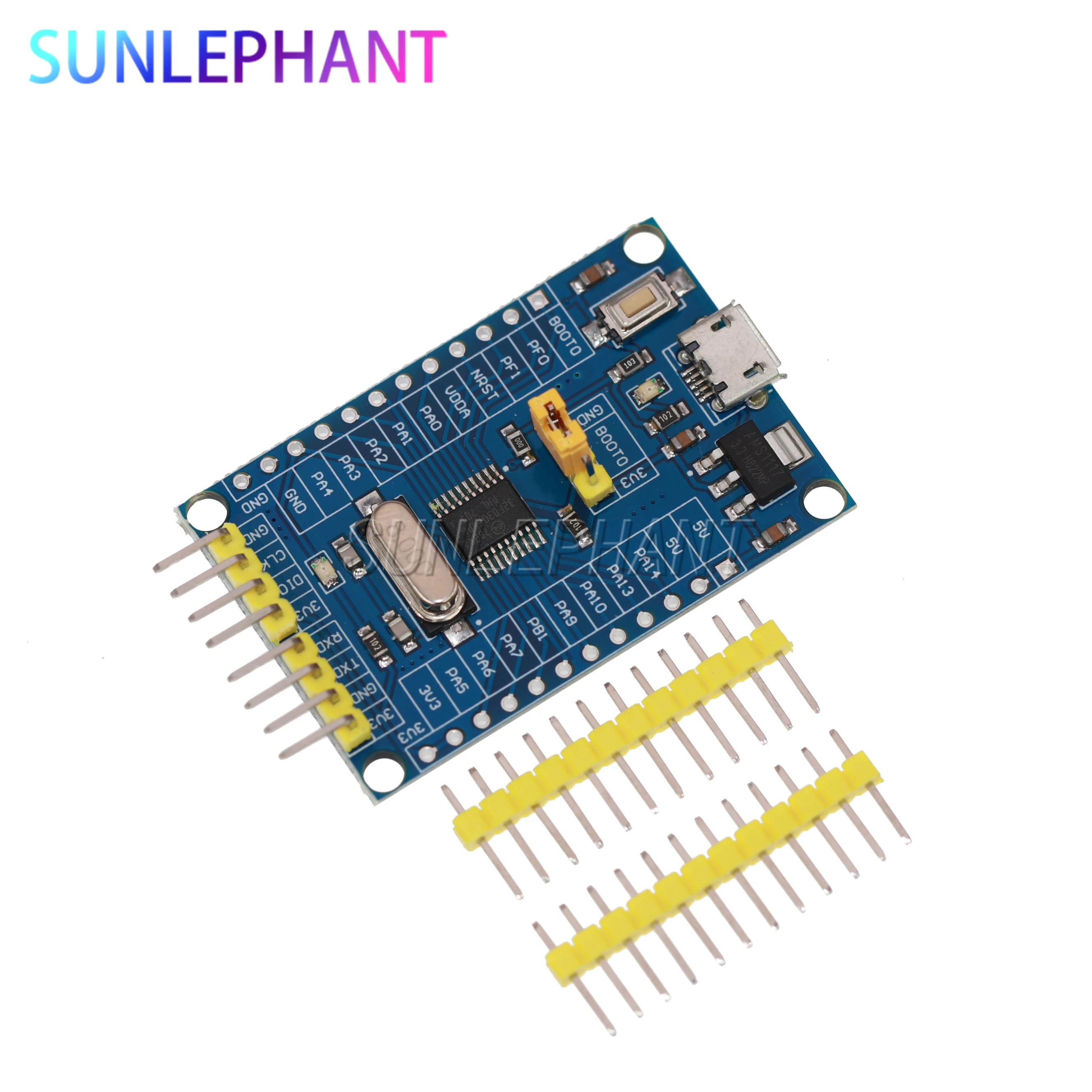 Малый системный блок STM32F030F4P6 48 МГц s разветвительная плата стандартная 32-битная