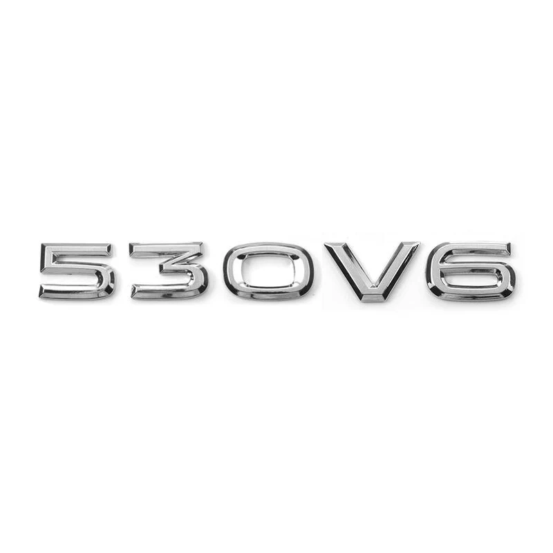 Багажник крыло V6 480 530 значок эмблема наклейка для Volkswagen VW Phideon Teramont Touran Touareg Passat Atlas
