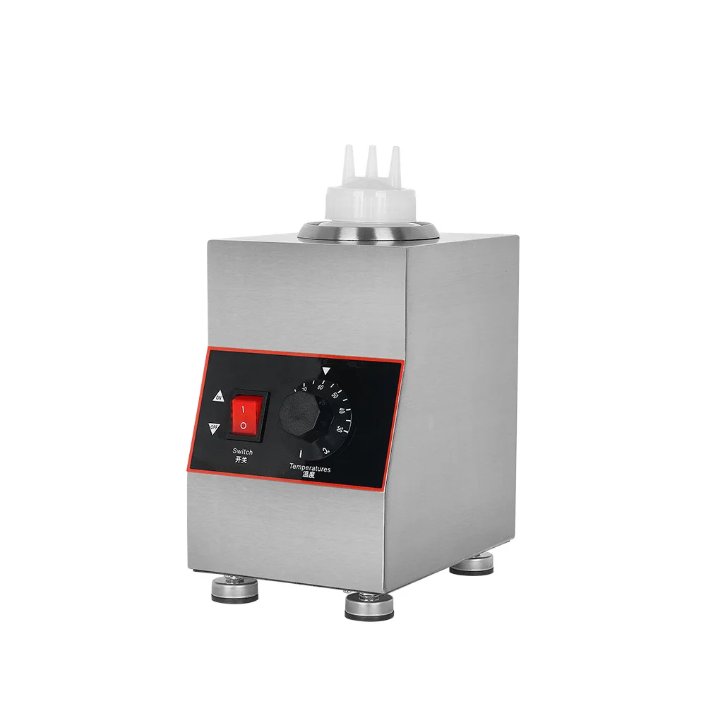 220 В коммерческий подогреватель шоколада соуса Электрический из нержавеющей