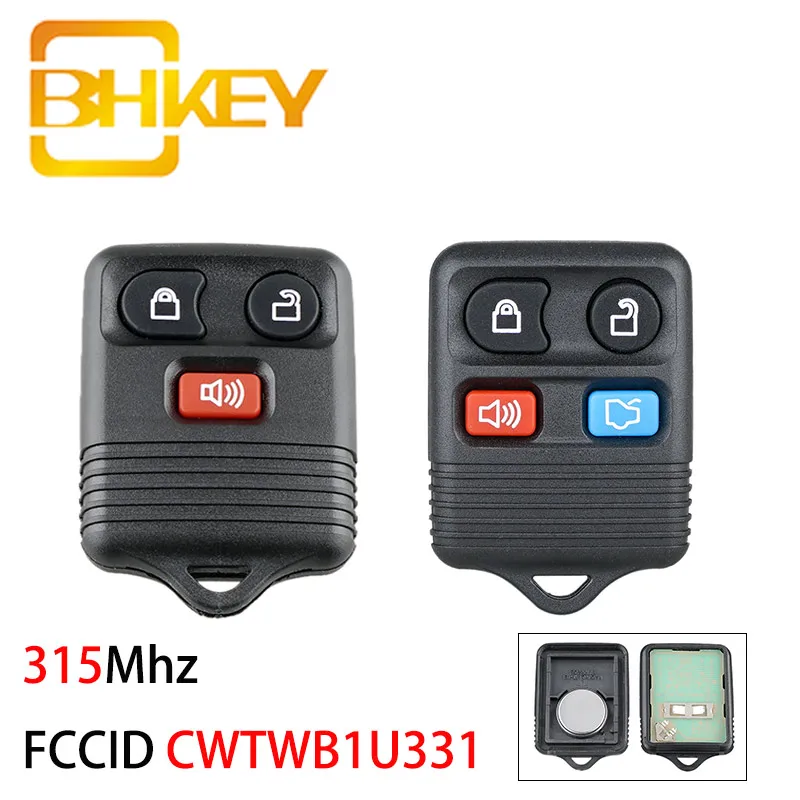 BHKEY CWTWB1U331 Автомобильный Дистанционный ключ для Ford Escape F 150 Explorer 2001 2007 315 МГц умный 3/4