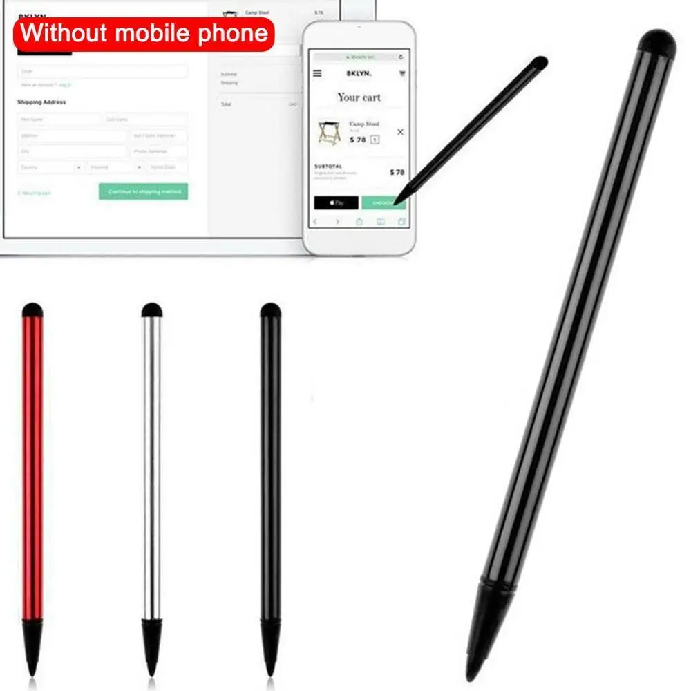 Capacitive Pen Phone Stylus Universal Active Stylus Screen For iPad iPhone Samsung Huawei Xiaomi Tablet Capacitance