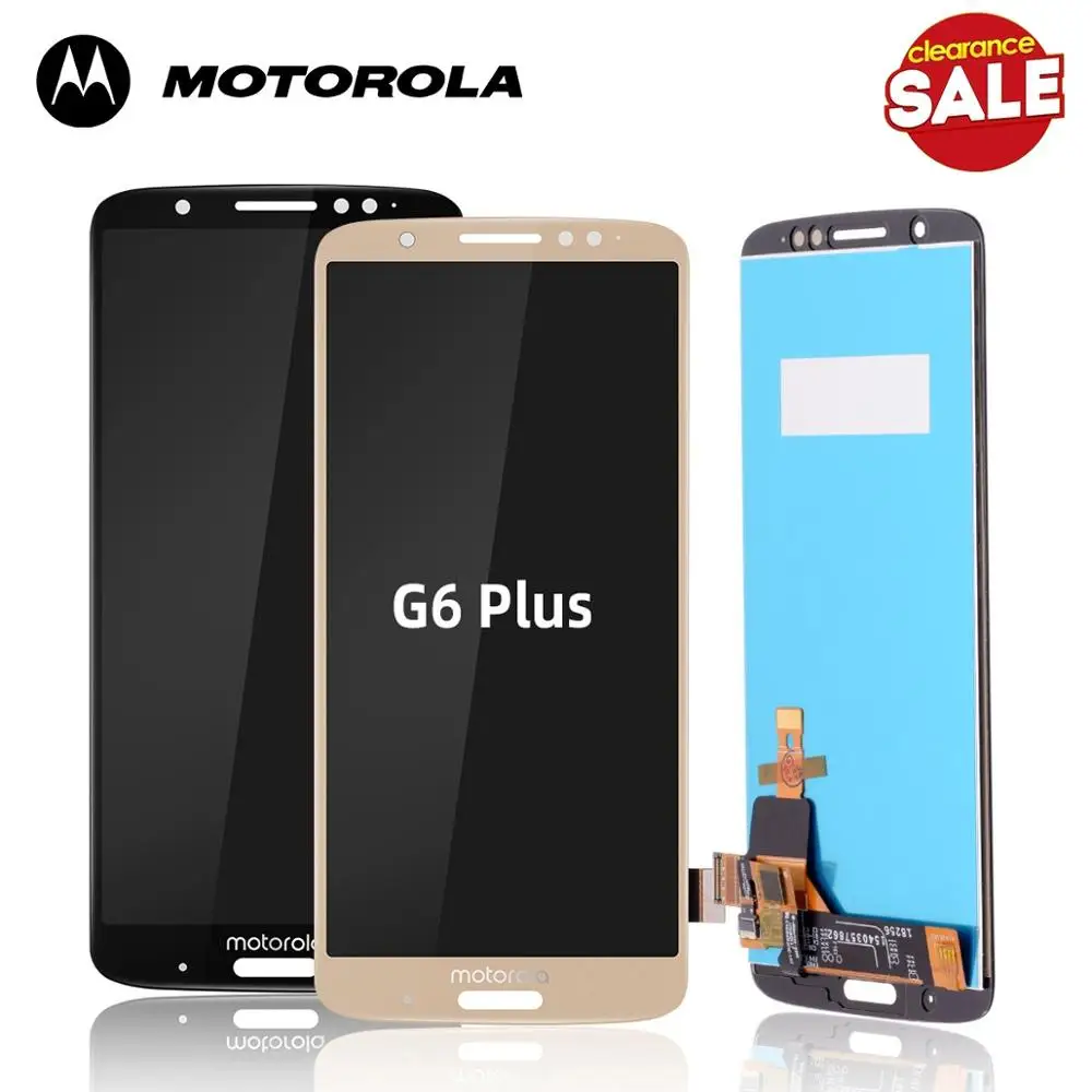 ЖК-дисплей для Moto G6 Plus ЖК-дисплей сенсорный экран дигитайзер для Motorola Moto G6 Plus дисплей XT1926 запасные части