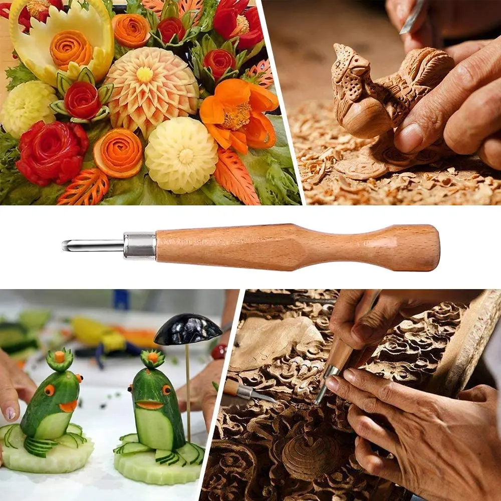 DIY резьба по дереву долотом набор инструментов для резьбы ручных основной