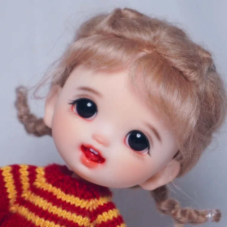 1/8 парик для куклы OB11 глиняная кукла кукол аксессуары шарнирный/SD ручной работы