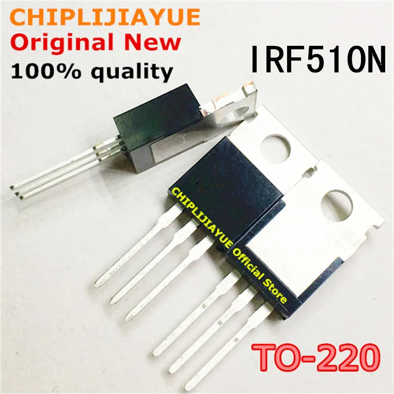 Набор микросхем IRF510N TO220 510 IRF510 TO 220 новый и оригинальный 10 шт.|work work|ic chip100 pcs |