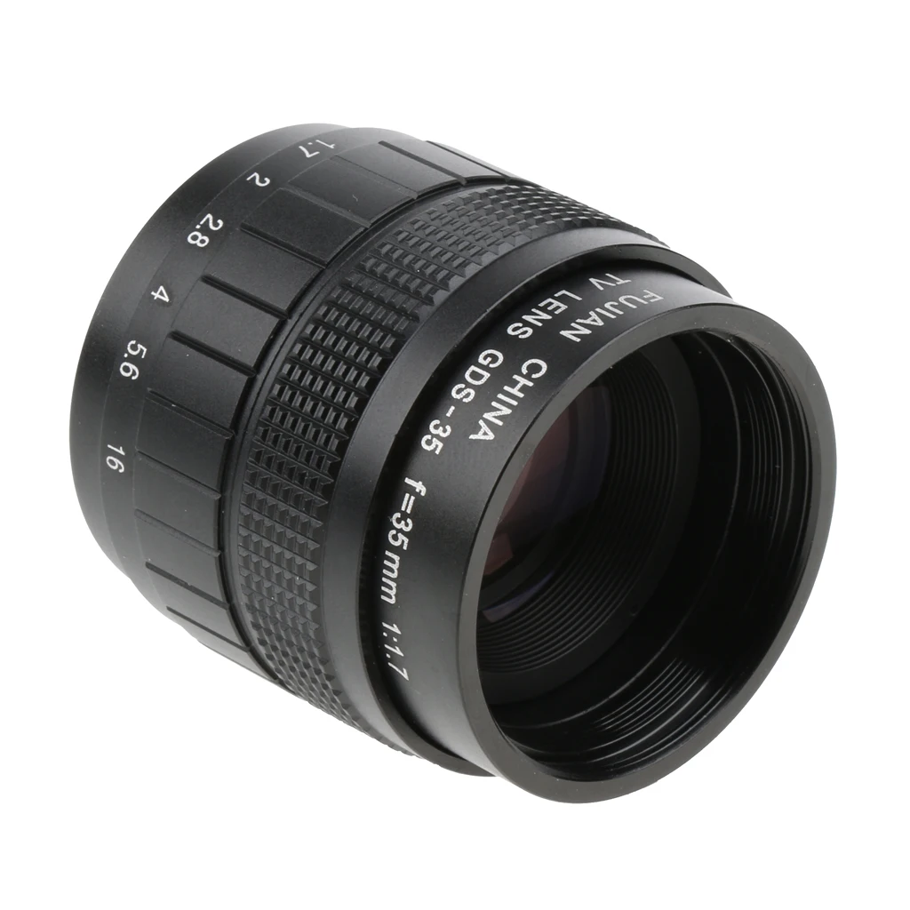35 мм F1.7 объектив с ручной фокусировкой для цифровой зеркальной камеры Canon 7D 20D 5D 650D
