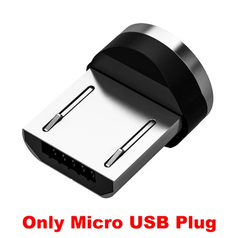 Магнитный кабель USB-Type C/Micro USB/Lightning для телефонов iPhone Android, 1-2 м