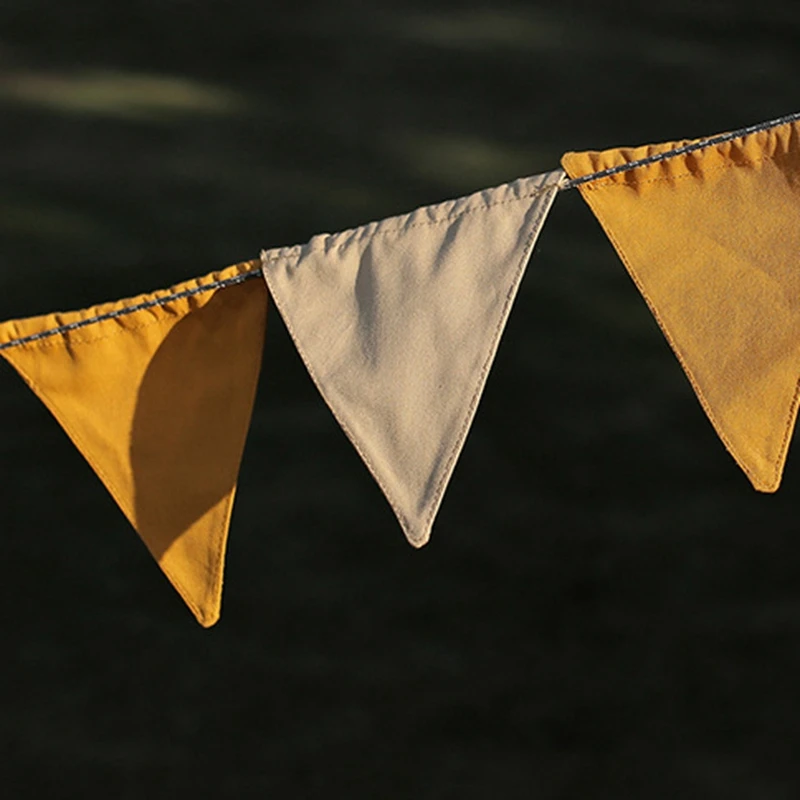 

Camping Pennant 22Flags Vintage Pennant 6M Festival Birthday Wedding Decoration Flags Party Canvas Pennant
