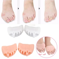 2pcs honeycomb sebs material adult shock absorbing insoles foot care pain relief thumb valgus corretcor