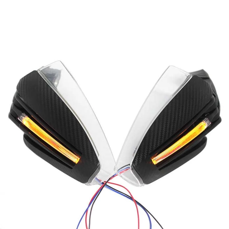 Мотоцикл LED светильник руль защита ветрового стекла для HONDA msx 125 cb 400f vfr 1200f cbr 600 f4i nc