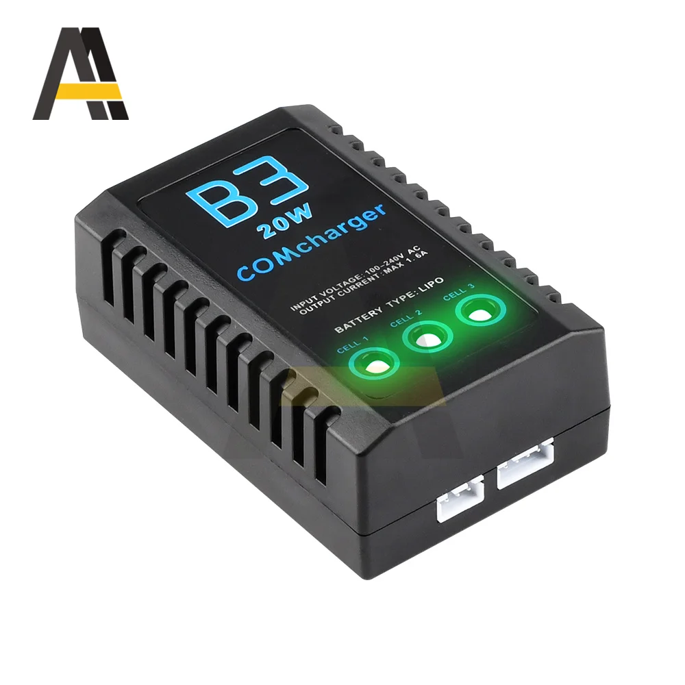 

20W IMaxRC iMax B3 Pro Compact 2S 3S AC110-240V Lipo Balance Battery Charger For RC Helicopter US EU
