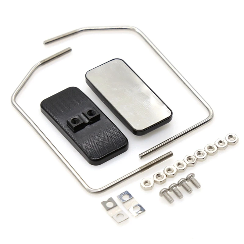

Metal Rearview Mirror for 1/10 RC Crawler Car Traxxas TRX4 D90 SCX10 1/14 Tamiya Truck SCANIA MAN ACTROS Upgrade Parts