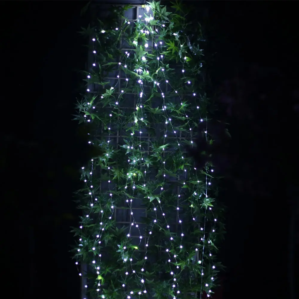 300LED 9.8ft 10 нитей Светлячок с гибкой медной проволокой, водонепроницаемый Звездный Светлячок гирлянды для Рождества
