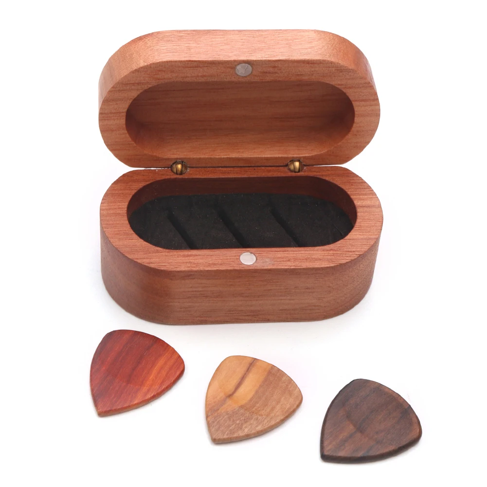 

Медиаторы для гитары с чехлом для хранения, аксессуары для акустической электрической бас-гитары, медиаторы, контейнер для демонстрации, По...