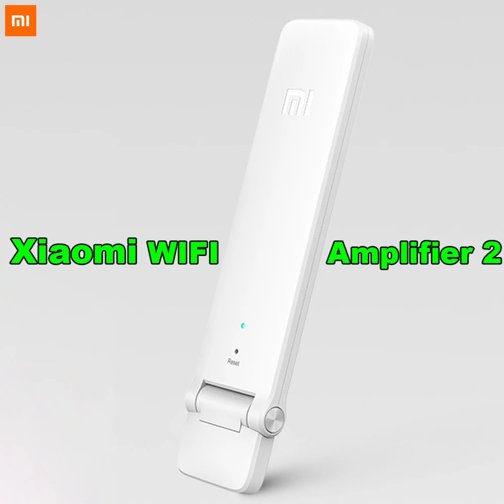 Оригинальная новая версия Xiaomi Wi Fi ретранслятор 2 усилитель удлинитель 300 Мбит/с