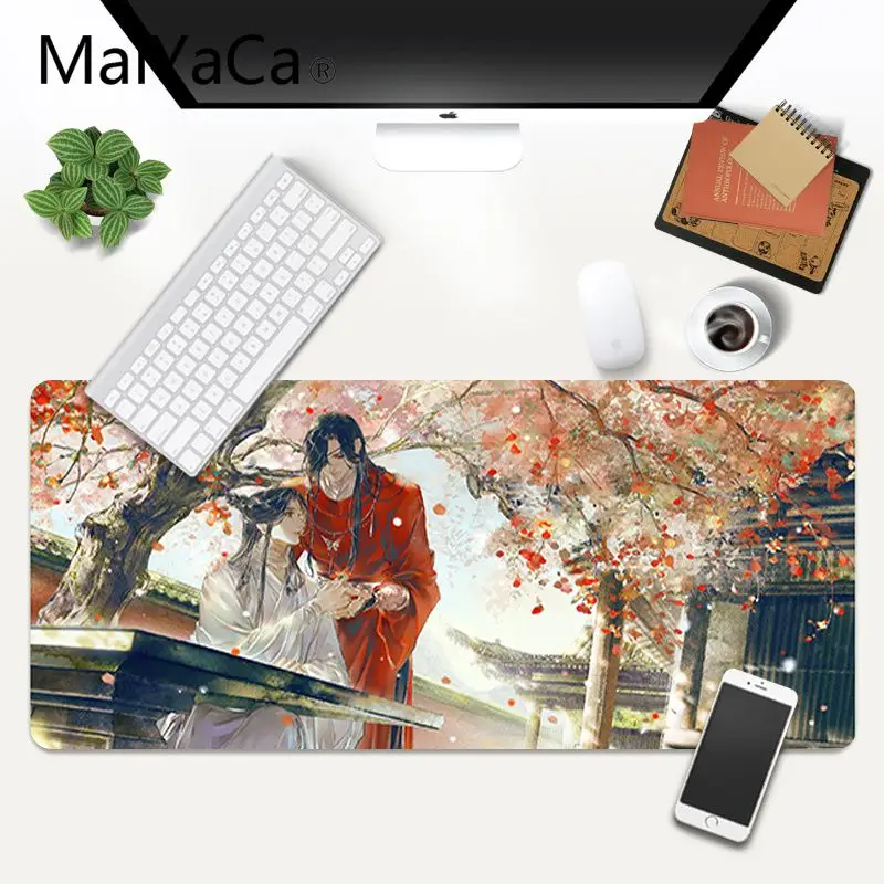 

Tian Guan Ci Fu Cool New Unique Desktop Pad Game Mousepad Size for 90x40cm 80x30cm Rubber Mousemats