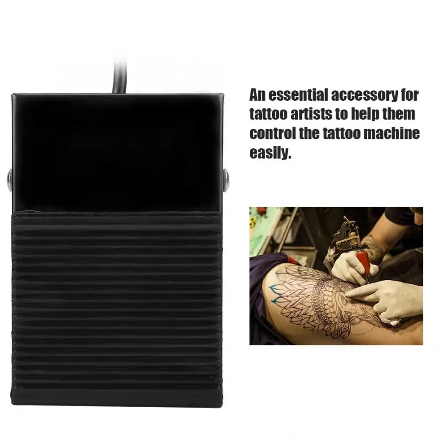 Профессиональная татуировочная машина Электропитание ножная педаль боди арт